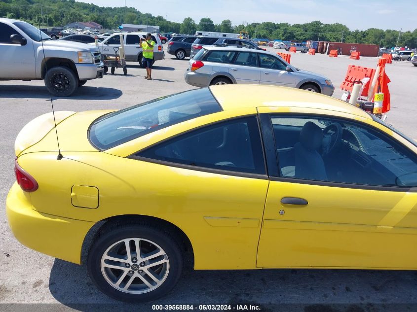 2004 Chevrolet Cavalier VIN: 1G1JC12F547296030 Lot: 39568884