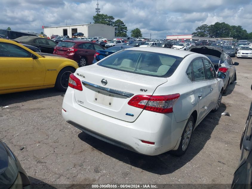 2014 Nissan Sentra Sv VIN: 3N1AB7AP3EL609549 Lot: 39568885