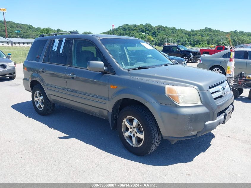 2008 Honda Pilot Ex-L VIN: 5FNYF18538B038178 Lot: 39568887