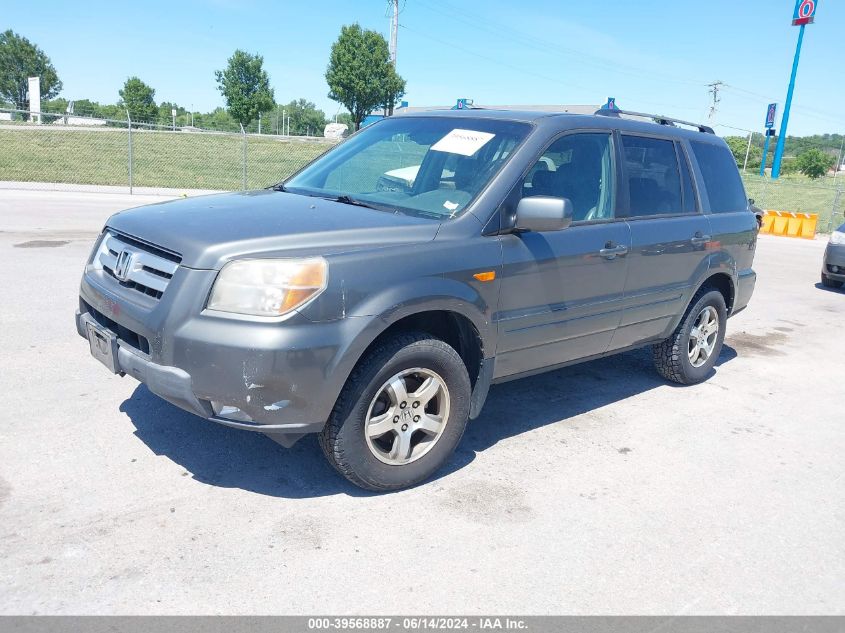 2008 Honda Pilot Ex-L VIN: 5FNYF18538B038178 Lot: 39568887