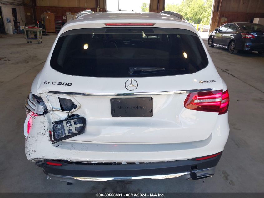 2018 Mercedes-Benz Glc 300 4Matic VIN: WDC0G4KB5JV078094 Lot: 39568891