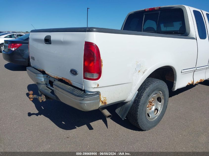 1998 Ford F-150 Lariat/Standard/Xl/Xlt VIN: 2FTZX18W1WCA96899 Lot: 39568905