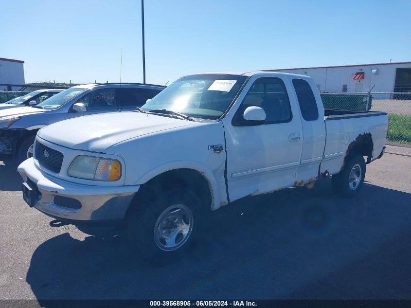 1998 Ford F-150 Lariat/Standard/Xl/Xlt VIN: 2FTZX18W1WCA96899 Lot: 39568905