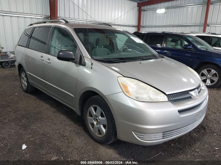 2005 Toyota Sienna Le VIN: 5TDZA23C55S276894 Lot: 39568906