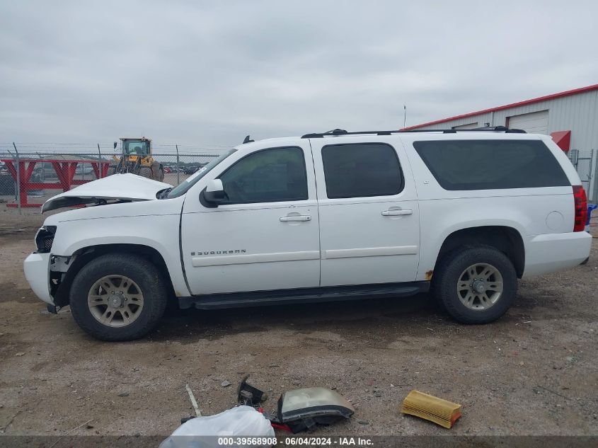 2007 Chevrolet Suburban 1500 Lt VIN: 1GNFC16J97R284975 Lot: 39568908