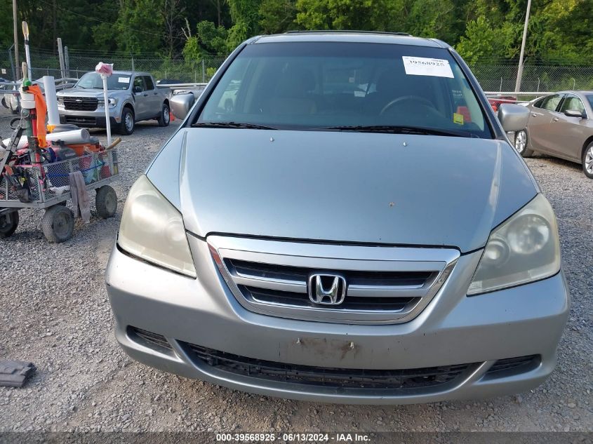 2005 Honda Odyssey Ex VIN: 5FNRL38445B022731 Lot: 39568925