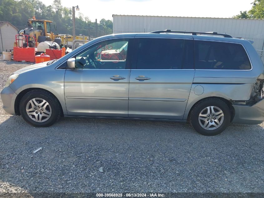 2005 Honda Odyssey Ex VIN: 5FNRL38445B022731 Lot: 39568925