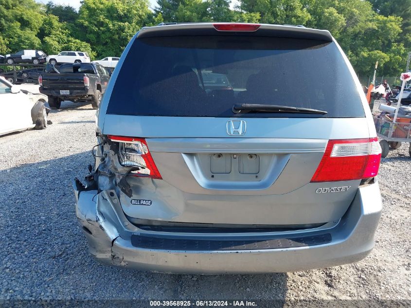 2005 Honda Odyssey Ex VIN: 5FNRL38445B022731 Lot: 39568925