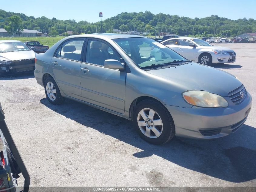 2004 Toyota Corolla Le VIN: 1NXBR38E64Z312379 Lot: 39568927