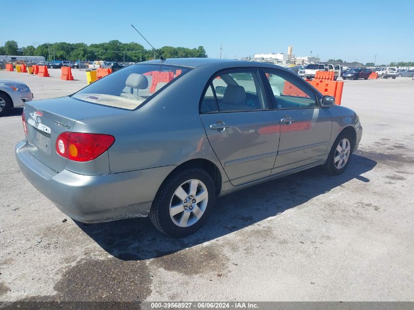 2004 Toyota Corolla Le VIN: 1NXBR38E64Z312379 Lot: 39568927