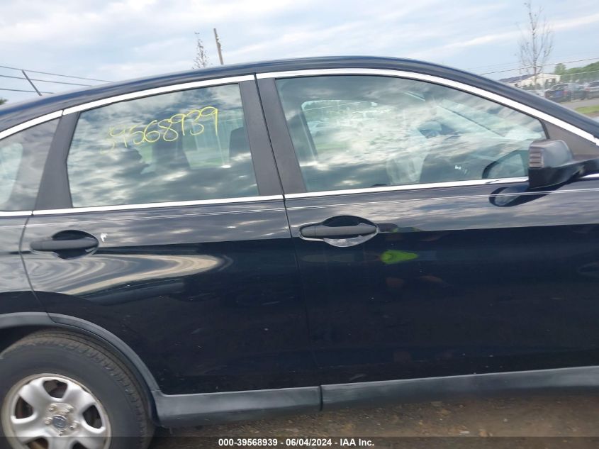 2015 Honda Cr-V Lx VIN: 2HKRM3H38FH501872 Lot: 39568939