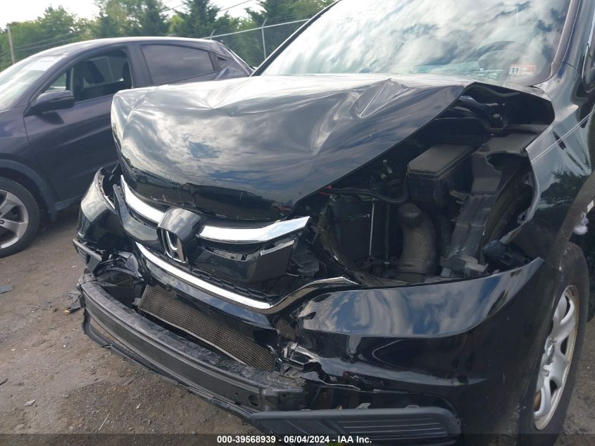 2015 Honda Cr-V Lx VIN: 2HKRM3H38FH501872 Lot: 39568939