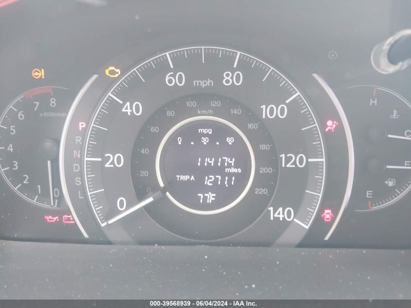 2015 Honda Cr-V Lx VIN: 2HKRM3H38FH501872 Lot: 39568939