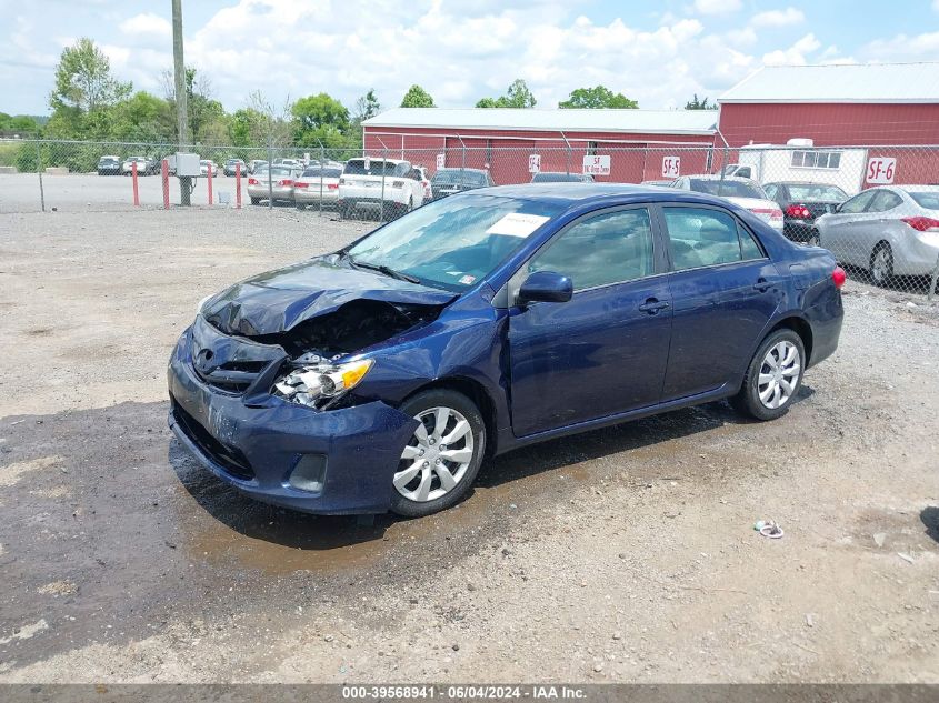 2012 Toyota Corolla Le VIN: 2T1BU4EE5CC871818 Lot: 39568941