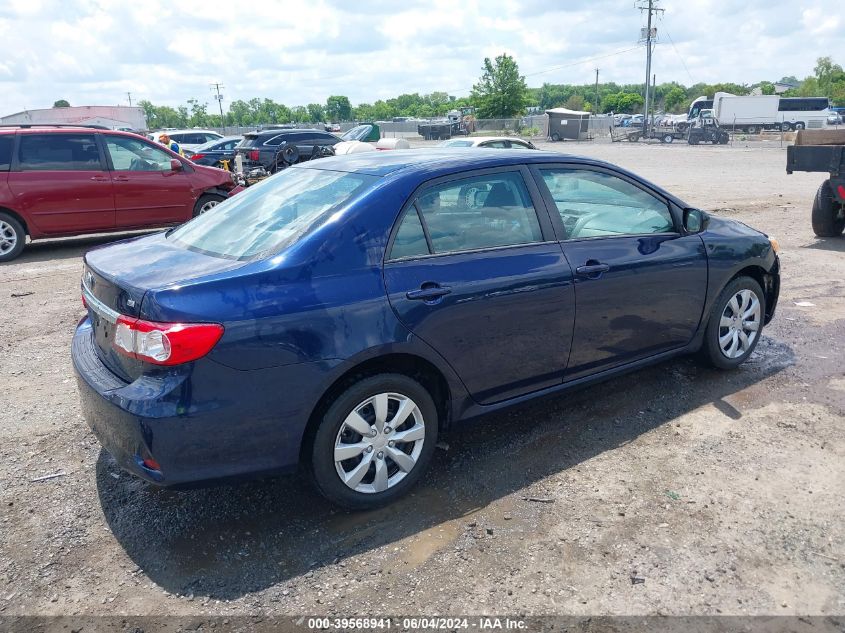 2012 Toyota Corolla Le VIN: 2T1BU4EE5CC871818 Lot: 39568941