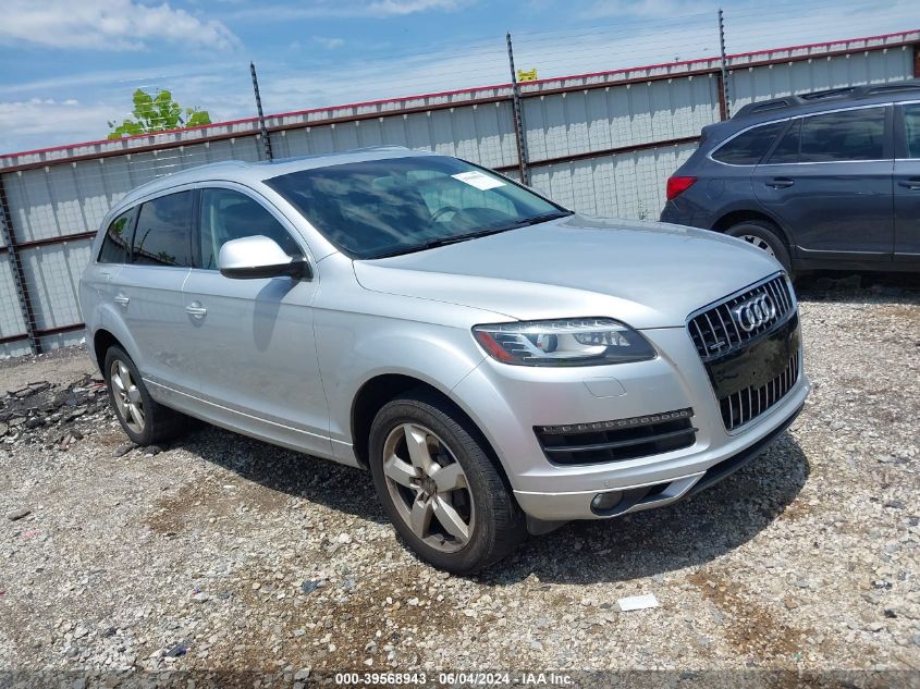 2013 Audi Q7 3.0T Premium VIN: WA1LGAFE6DD006217 Lot: 39568943