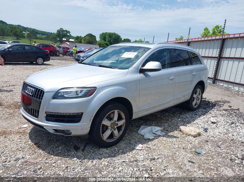 2013 Audi Q7 3.0T Premium VIN: WA1LGAFE6DD006217 Lot: 39568943