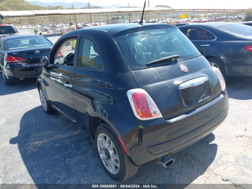 2013 Fiat 500 Pop VIN: 3C3CFFAR3DT553234 Lot: 39568951