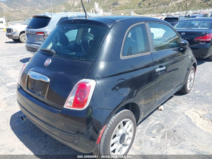 2013 Fiat 500 Pop VIN: 3C3CFFAR3DT553234 Lot: 39568951