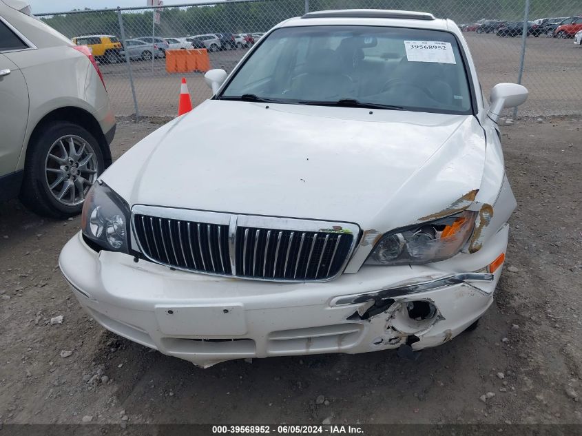 2002 Hyundai Xg350 L VIN: KMHFU45E12A204700 Lot: 39568952