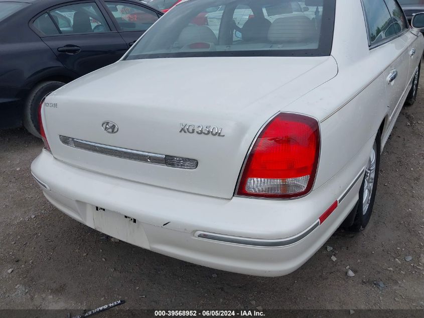 2002 Hyundai Xg350 L VIN: KMHFU45E12A204700 Lot: 39568952