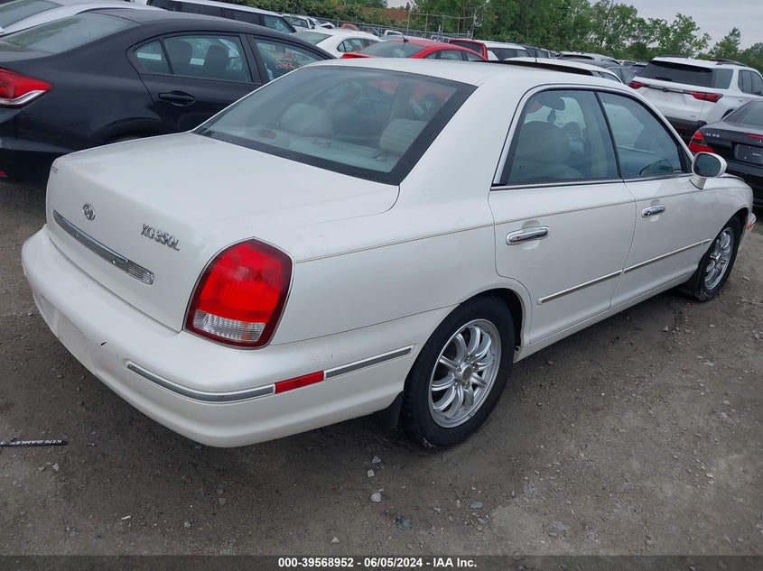 2002 Hyundai Xg350 L VIN: KMHFU45E12A204700 Lot: 39568952