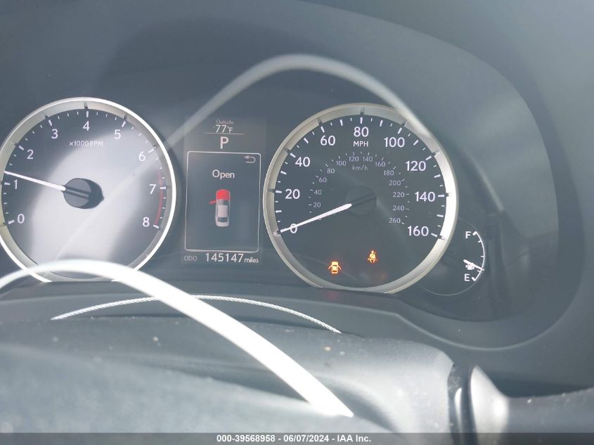 2015 Lexus Is 250 VIN: JTHBF1D21F5075728 Lot: 39568958