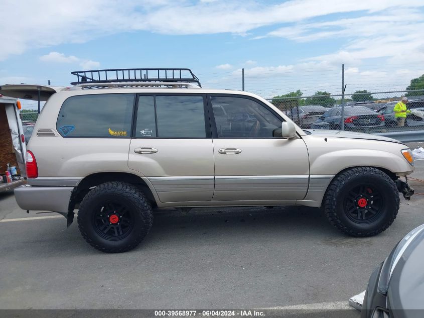 2000 Lexus Lx 470 VIN: JT6HT00W0Y0092261 Lot: 39568977