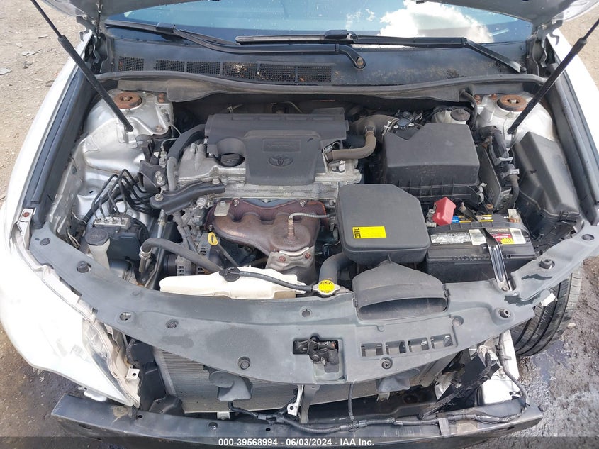 2012 Toyota Camry Le VIN: 4T4BF1FK7CR260741 Lot: 39568994