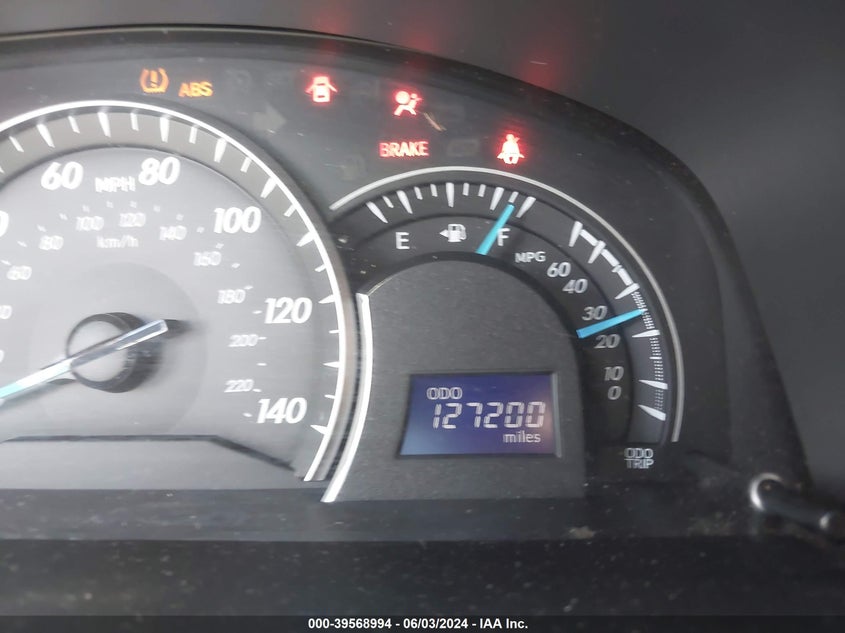 2012 Toyota Camry Le VIN: 4T4BF1FK7CR260741 Lot: 39568994