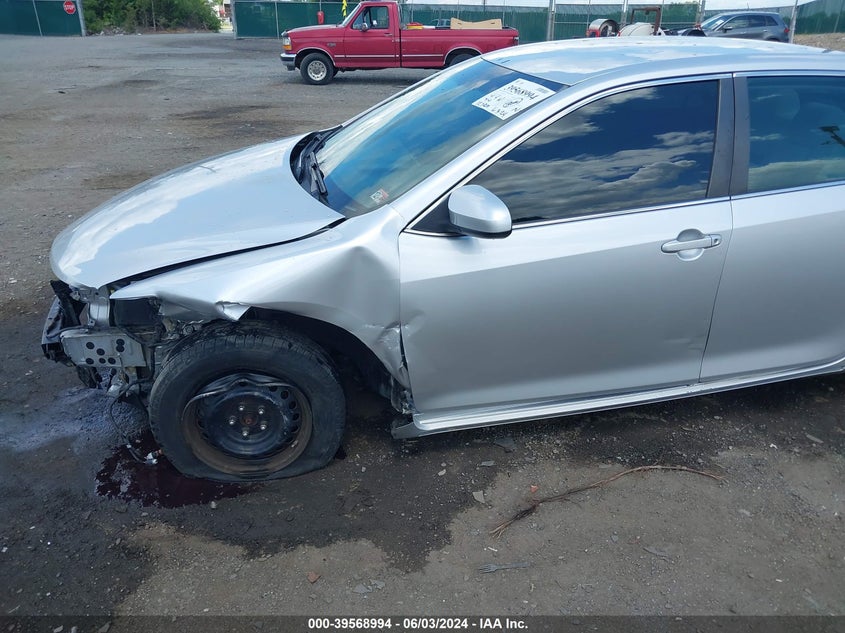 2012 Toyota Camry Le VIN: 4T4BF1FK7CR260741 Lot: 39568994
