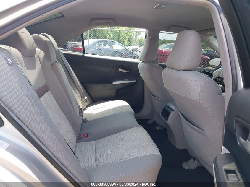 2012 Toyota Camry Le VIN: 4T4BF1FK7CR260741 Lot: 39568994