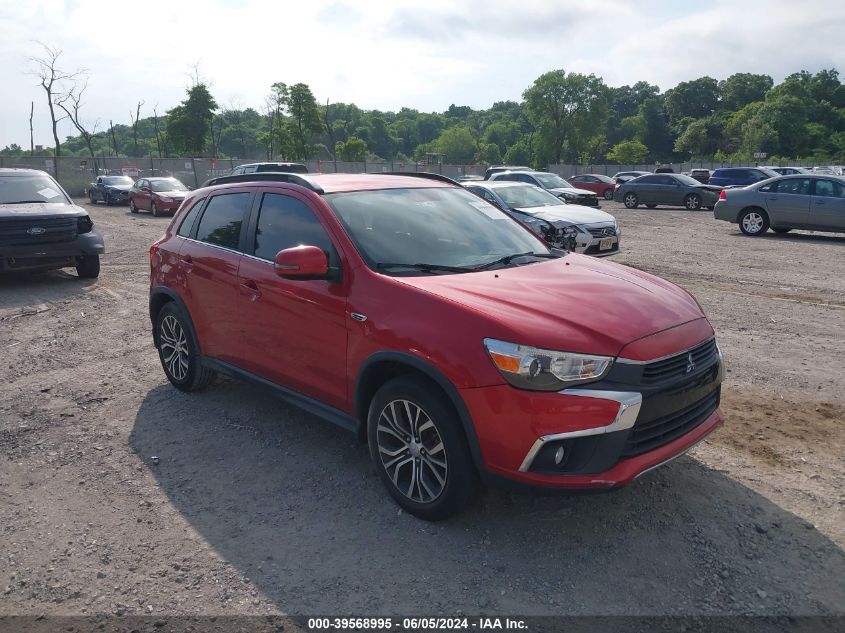 2016 Mitsubishi Outlander Sport 2.4 Sel VIN: JA4AP4AWXGZ052729 Lot: 39568995