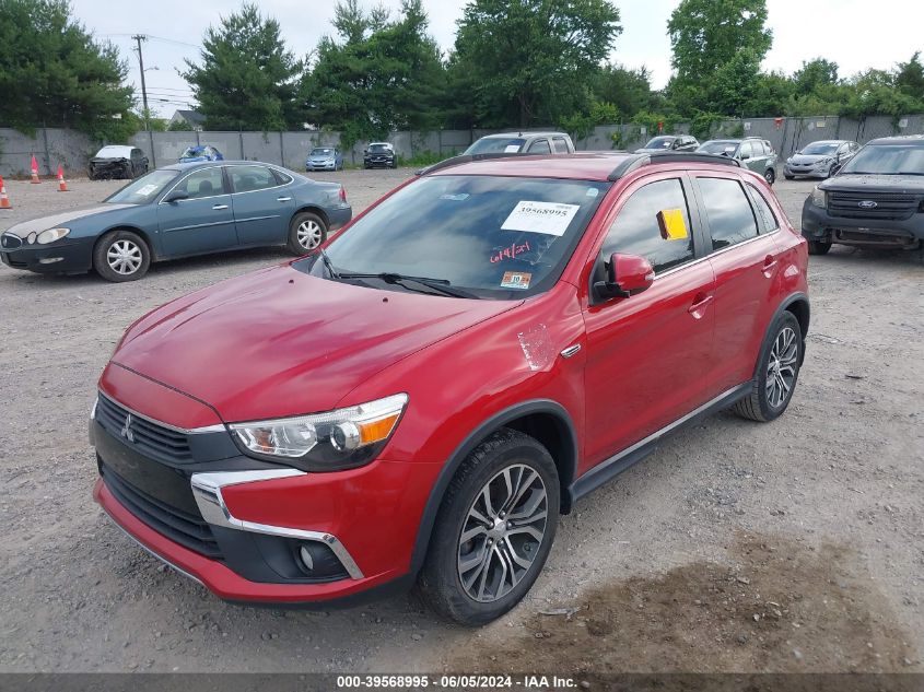 2016 Mitsubishi Outlander Sport 2.4 Sel VIN: JA4AP4AWXGZ052729 Lot: 39568995