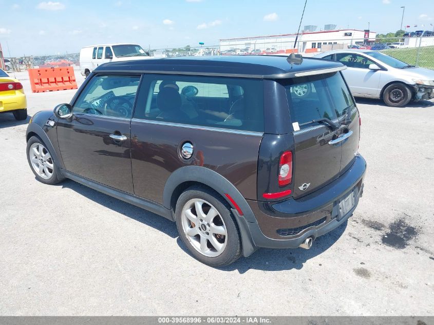 2009 Mini Cooper S Clubman VIN: WMWMM33599TP92205 Lot: 39568996