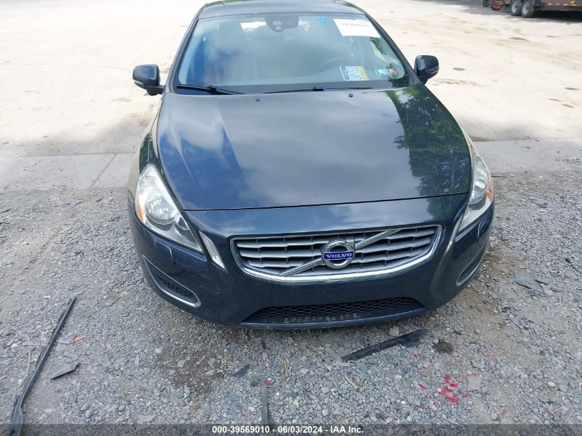 2012 Volvo S60 T5 VIN: YV1622FS2C2095544 Lot: 39569010