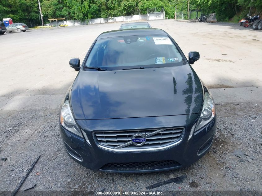 2012 Volvo S60 T5 VIN: YV1622FS2C2095544 Lot: 39569010