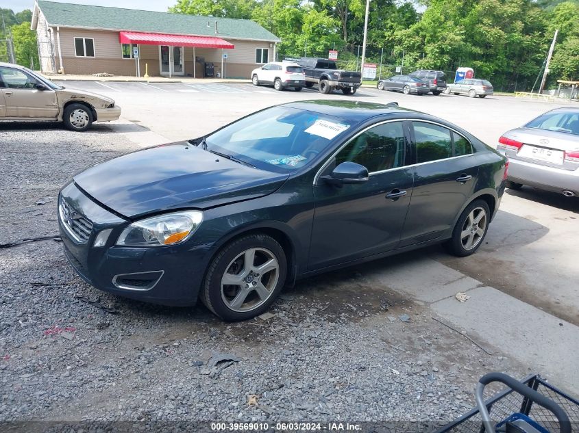 2012 Volvo S60 T5 VIN: YV1622FS2C2095544 Lot: 39569010