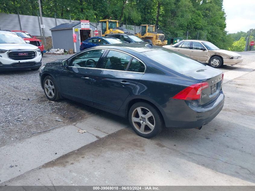 2012 Volvo S60 T5 VIN: YV1622FS2C2095544 Lot: 39569010