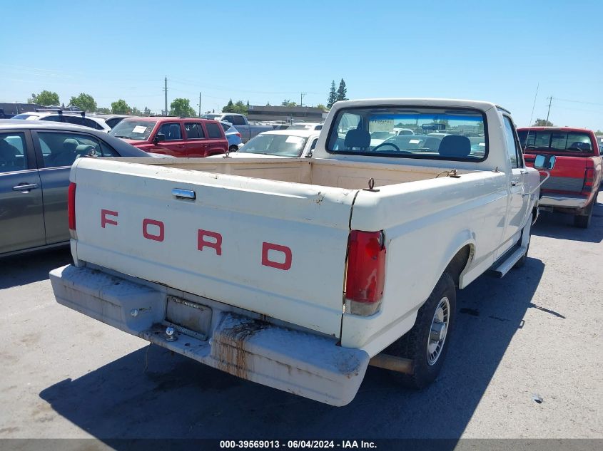 1988 Ford F150 VIN: 1FTEF15Y9JLA01172 Lot: 39569013