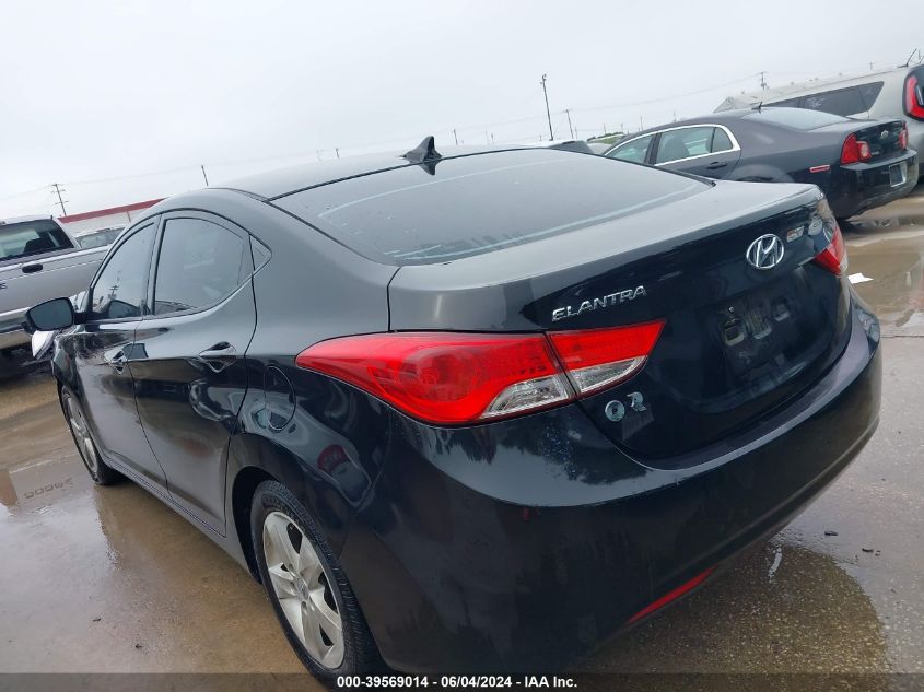 2013 Hyundai Elantra Gls VIN: KMHDH4AE3DU787421 Lot: 39569014