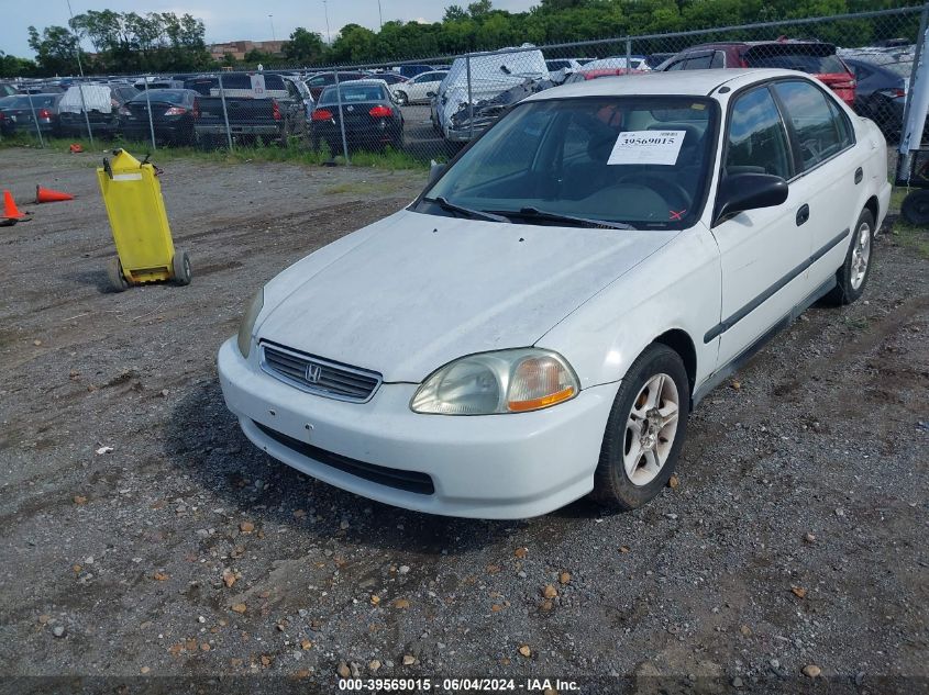 1997 Honda Civic Dx VIN: 1HGEJ6621VL030839 Lot: 39569015