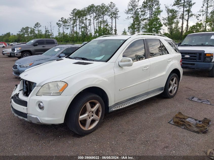 2009 Mercedes-Benz Ml 550 4Matic VIN: 4JGBB72EX9A453534 Lot: 39569022