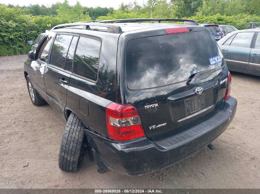 2006 Toyota Highlander V6 VIN: JTEHP21A560178797 Lot: 39569026