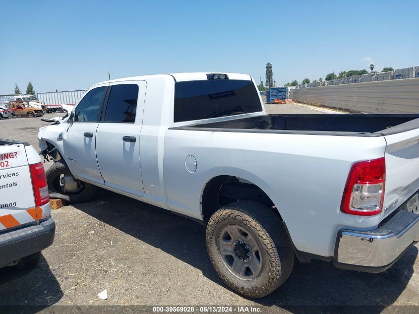 2022 Ram 2500 Big Horn Mega Cab 4X4 6'4' Box VIN: 3C6UR5ML4NG324197 Lot: 39569028