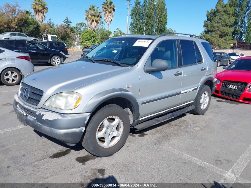 1998 Mercedes-Benz Ml 320 Classic VIN: 4JGAB54E7WA044691 Lot: 39569034