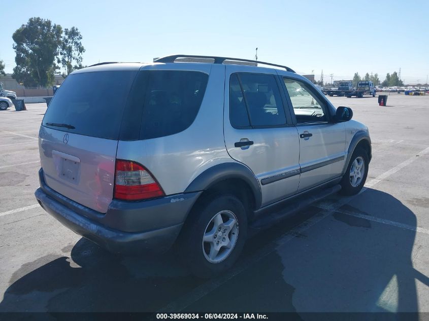 1998 Mercedes-Benz Ml 320 Classic VIN: 4JGAB54E7WA044691 Lot: 39569034