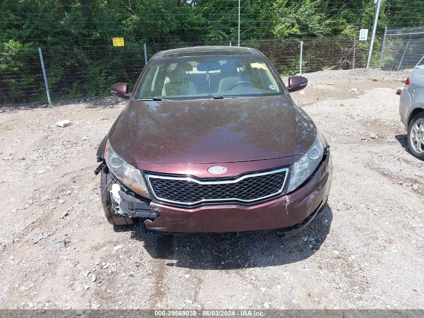 2011 Kia Optima Ex Turbo VIN: KNAGN4A6XB5149299 Lot: 39569038