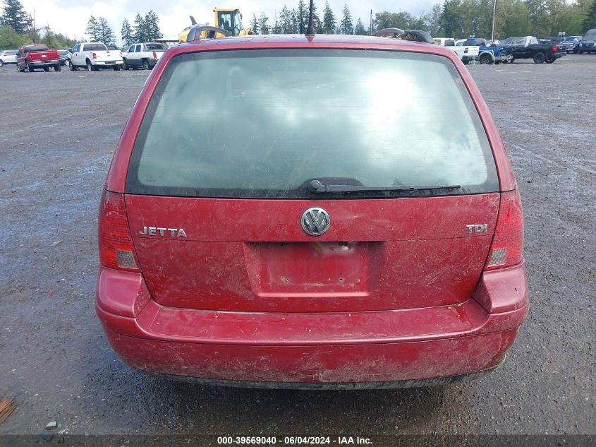 2004 Volkswagen Jetta Gls Tdi VIN: WVWSR61J74W049076 Lot: 39569040