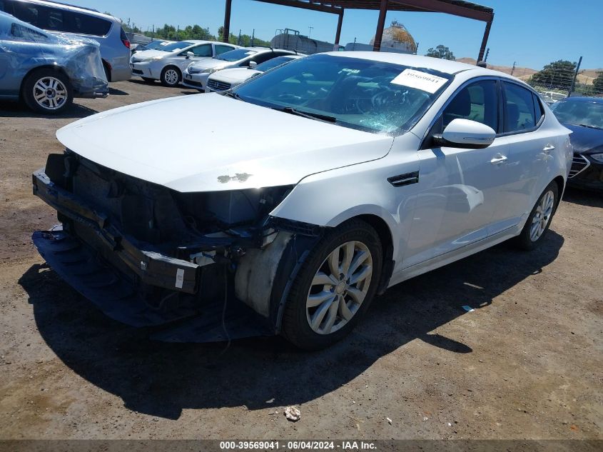 2014 Kia Optima Ex VIN: 5XXGN4A72EG318114 Lot: 39569041